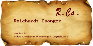 Reichardt Csongor névjegykártya